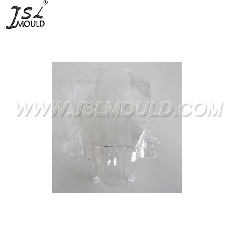 Injection Plastic Glamour Motorcycle Headlight Visor Glass Mold