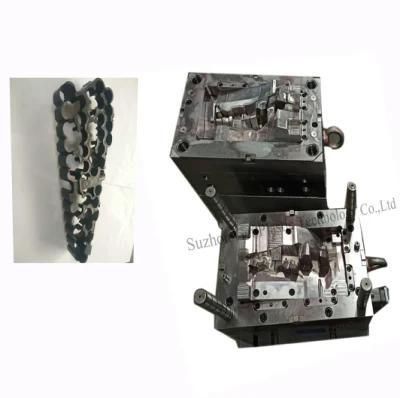Injection Molded Plastic Products in Factory