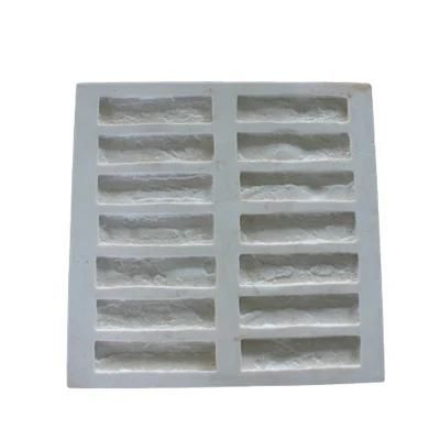 Concrete Stone Veneer Panel Rubber Artificial Wall Mold