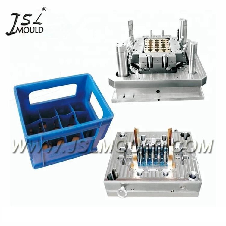 Customized Plastic Injection Beer Bottle Crate Mould