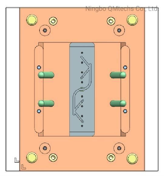 High Precision Customized Plastic Injection Mould for Optical Fiber Connector