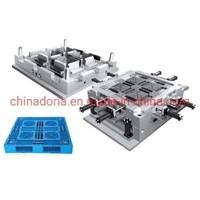Used 1cavity Cool Runner Light Weight Pallet Plastic Injection Mould
