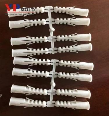 plastic Injection Expension Nylon Wall Plug Plastic Anchor Mold with Good Quality