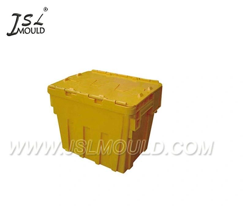 Taizhou Mould Factory Manufacturer Quality Custom Injection Plastic Turn Over Box Mold