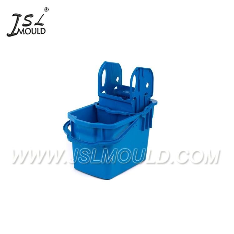 Commercial Plastic Mop Wheeled Wringer Bucket Mold
