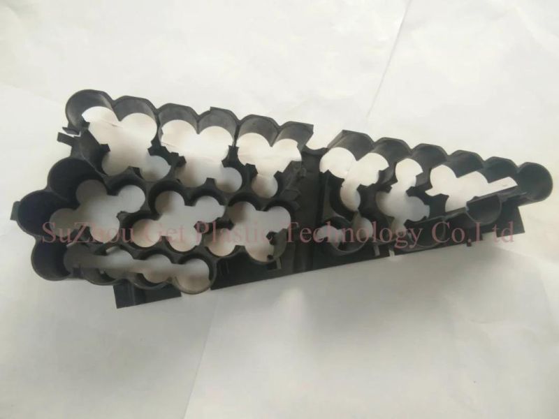 Injection Molded Plastic Products in Factory
