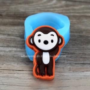 C0073 Cartoon Monkey Chocolate Silicone Mold