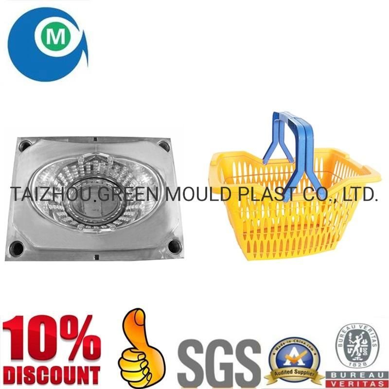 OEM Plastic Shopping Basket Mould with High Quality New Design