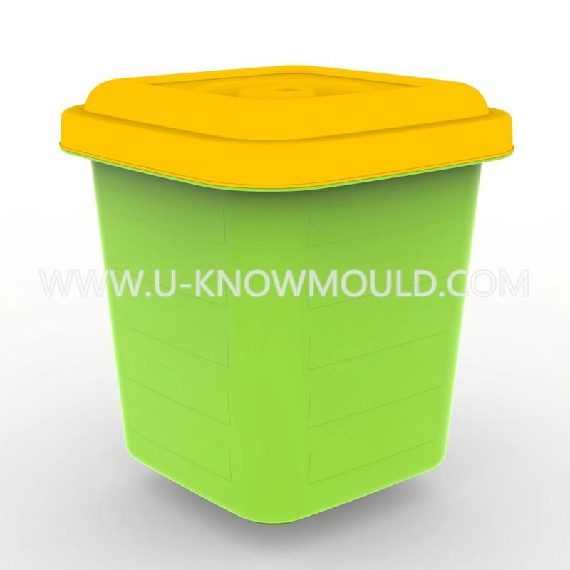 Plastic Rice Storage Container Mould/High Quality Plastic Injection Storage Mold