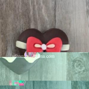 H0087 Valentines DIY Gift Soap Making Heart Silicone Mold