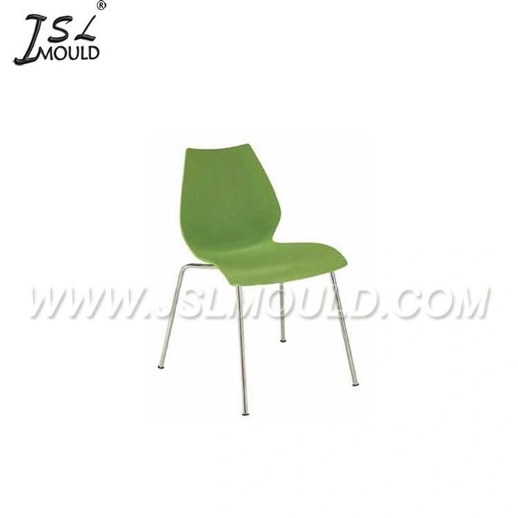 Metal Leg Plastic Chair Seat Back Mold