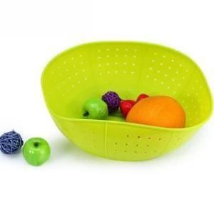 Plastic Storage Basket Rectangle Kitchen Supplies Food Box Fruit Basket Vegetable Box ...
