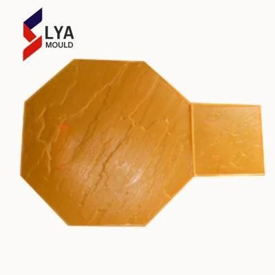 PU Raw Material Rubber Concrete Stamp Molds Leather Stamp