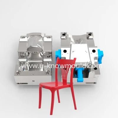 Modern Armless Chair Injection Mould Plastic Bar Stool Mold
