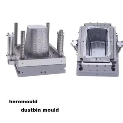 Plastic Injection Mold Plastic Homeuse Trash Bin Mould Plastic Household Trash Bin Mould ...