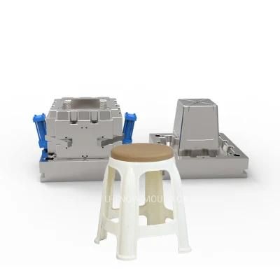 Plastic Stool Injection Mould Double Color Matte Stool Mold