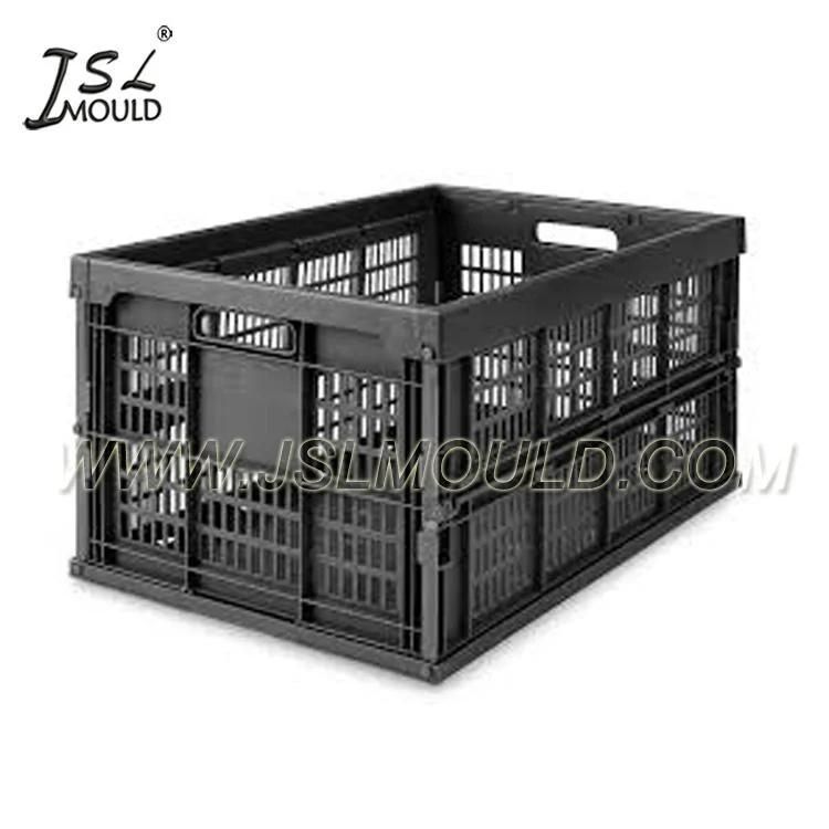 Injection Plastic Collapsible Ventilated Storage Crate Mould