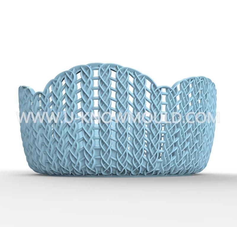 Taizhou Plastic Injection Rattan Mould Kitchenvegetable Fruit Flter Basket Mold