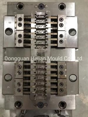 12 Cavites #5 Replaceable Non-Lock Silder Body Mould Zinc Alloy Die Casting Mould