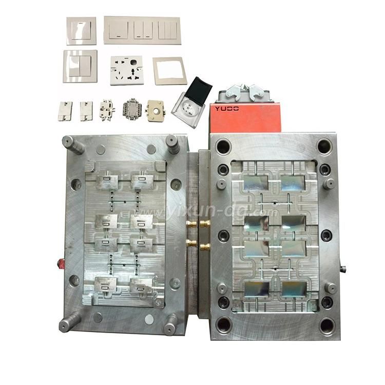 Custom Mould Electrical Socket Wall Light Switch Cover Molding Plastic Shell Injection Mould/Touch Smart Switches Plastic Products Injection Mould Moulding