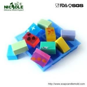 B0240 Rectangular Handmade Silicone Soap Mold