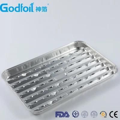 Excellent Quality Multifunction Aluminum Foil Barbecue Plate for Grill Food