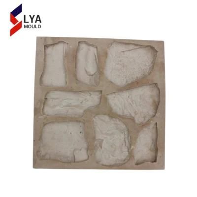 Decorative Castle Artificial Silicone Concrete Stone Mould