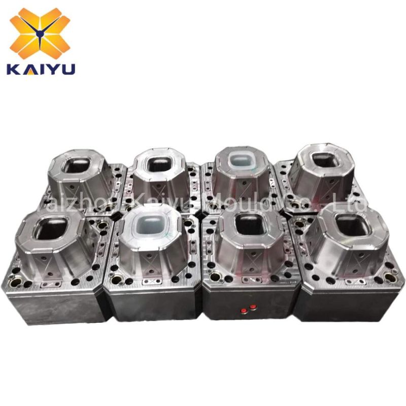 8 Cavity Injection Mold Making Plastic Square Water Cup Mould Manufacturer