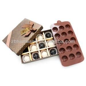 Silicone Rubber Chocolate Mould Cake Mould Flower Moulds for Cake Silicone Mould Tray ...