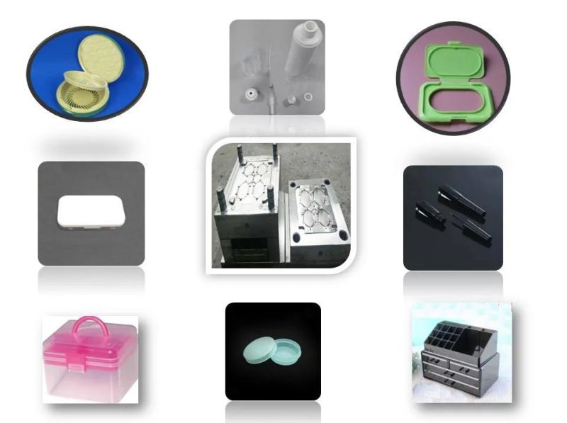 Injection Molded Boxes PP PC Plastic Cosmetic Packaging Injection Tooling Manufacture Mould