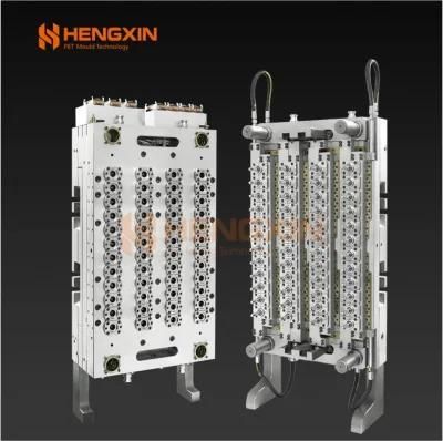 48 Cavities Pneumatic Pin-Gate Pet Preform Mould/Mold/Die Stainless Steel for Mineral Pure ...