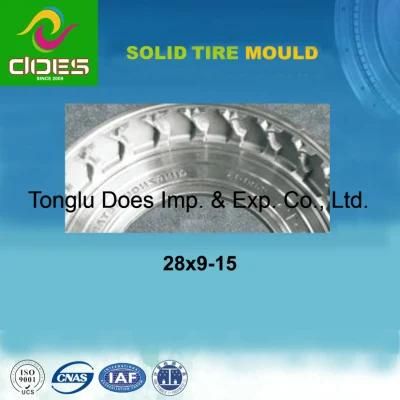 EDM Mold 28X9-15 Solid Tubeless Tyre Mould