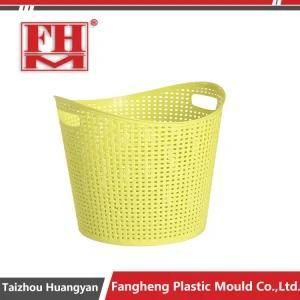 Plastic Injection Clothes Laudry Storage Basket Crate Bag Mould