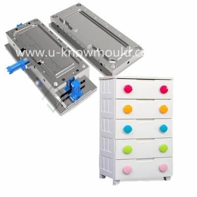 Plastic Children Clothes Multi-Layer Storage Cabinet Injection Mould