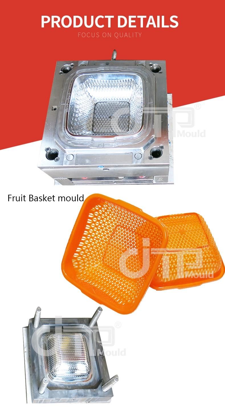 Factory Direct Sale High Quality Household Plastic Injection Basket Molding
