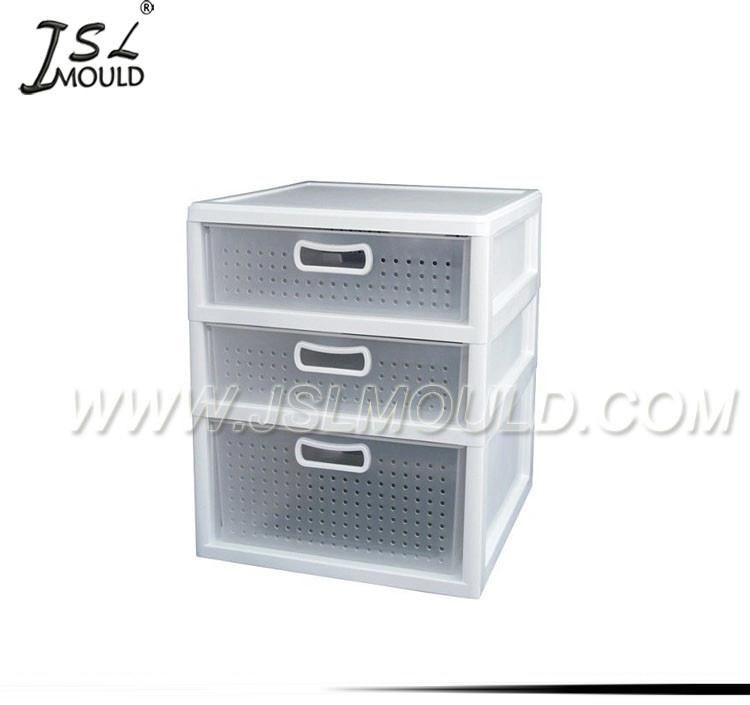OEM Custom Injection Plastic Drawer Cabinet Mould
