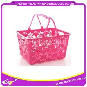Plastic New Fashion Carving Design Basket for Mould