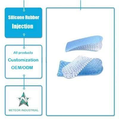 Customized Silicone Shoe Lift Increased Insoles Silicone Injection Mould