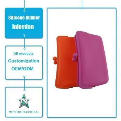 Customized Candy Color Colorful Shatterproof Handbag Silicone Rubber Injection Mould