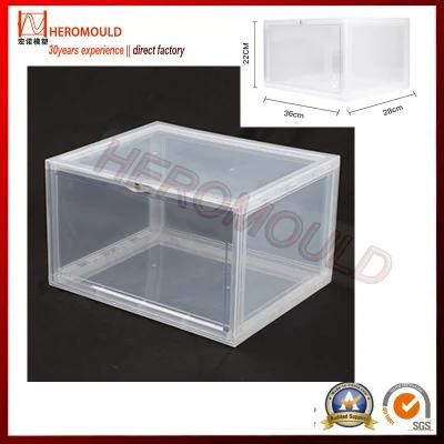Plastic Transparent Shoe Drawer Box Mould From Heromould