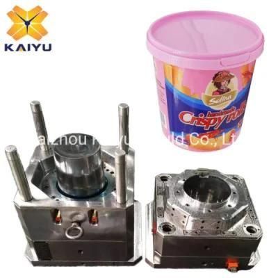 Professional Plastic Injection Injection Barrel Molding Iml Painting Bucket Mould