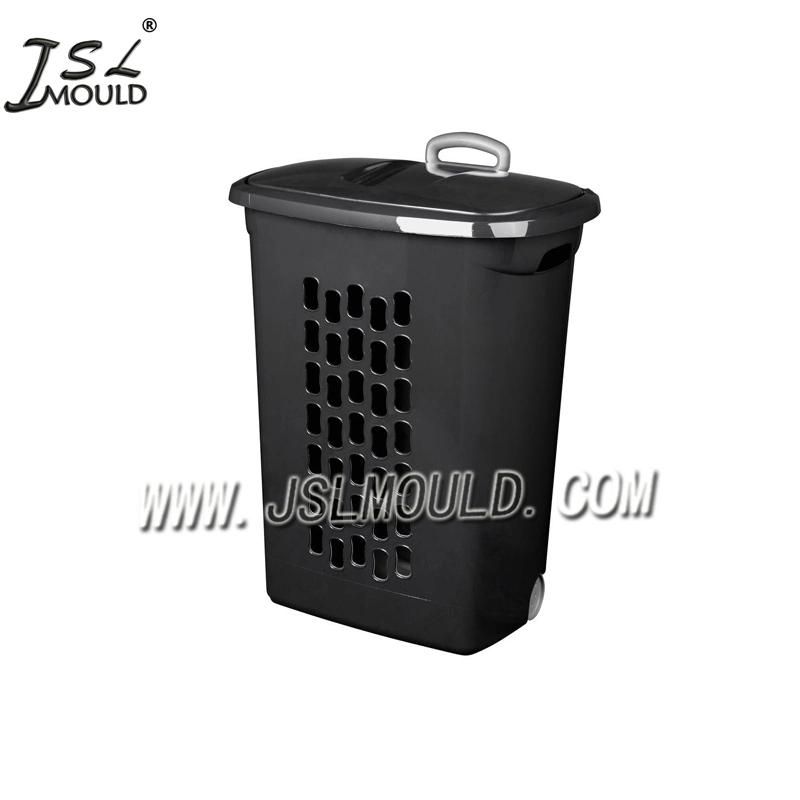 Injection Plastic Collapsible Laundry Basket Storage Container Washing Tub Mould