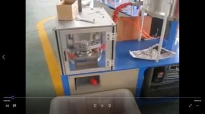 Automatic Compressed Bottle Cap Making Machine with Auxiliary Equipments