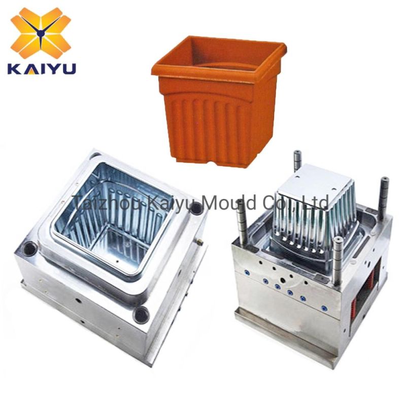 Customized Cheap Price Injection Plastic Household Plant Flower Pot Moulds in Huangyan