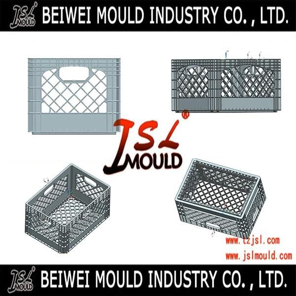 Customized Injection Plastic Milk Crate Mould