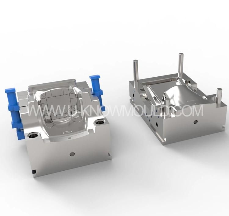 Outdoor Table Chairs Combination Injection Mould Plastic Furniture Mold