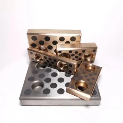 Cast Plate Screw Holes Sliding Pad DIN ISO Bronze Pad for Mould Type Guide Bar SFP Oiles ...