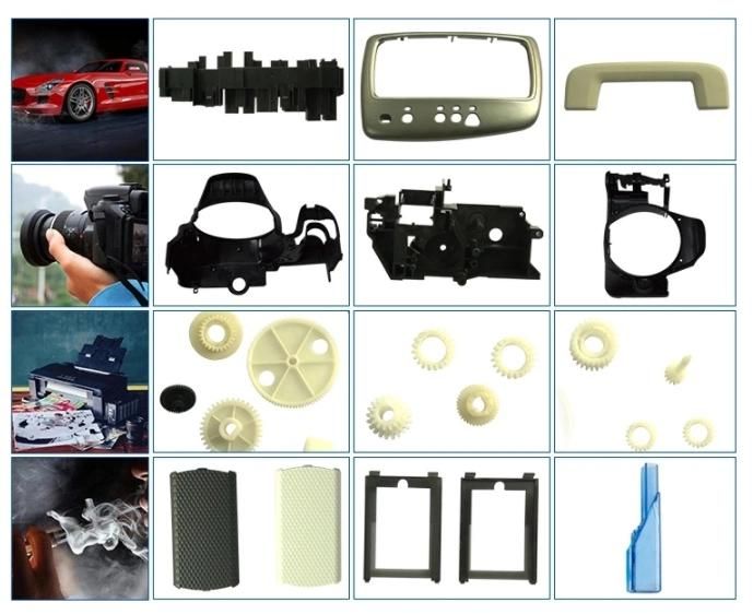 Custom Plastic Mold for LED Lamp Part with PMMA Plastics