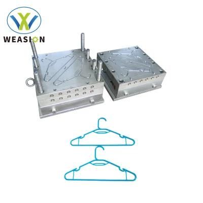 Customized Hot Selling Single-Deck Plastic Hanger for Clothes Mould