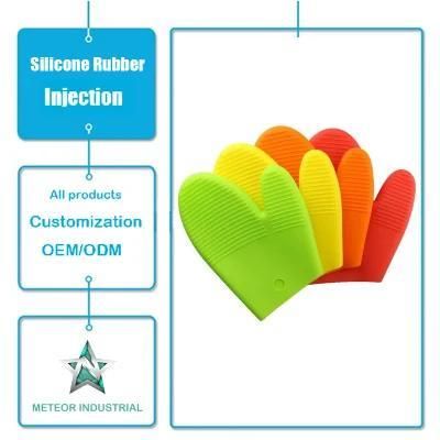 Customized Silicone Rubber Products Daily Use Silicone Gloves Injection Mould